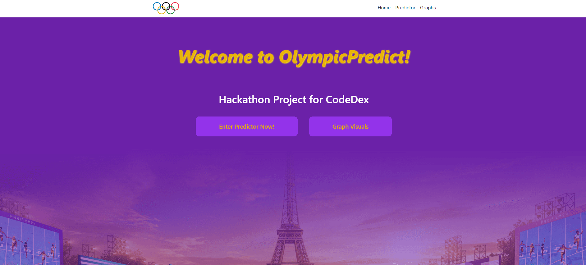 OlympiPredict preview